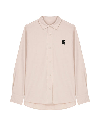Women Oxford Shirt Teddy