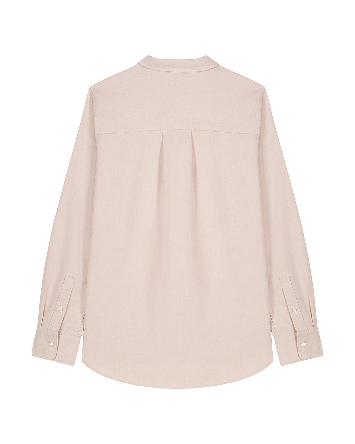 Women Oxford Shirt Teddy Embroidery