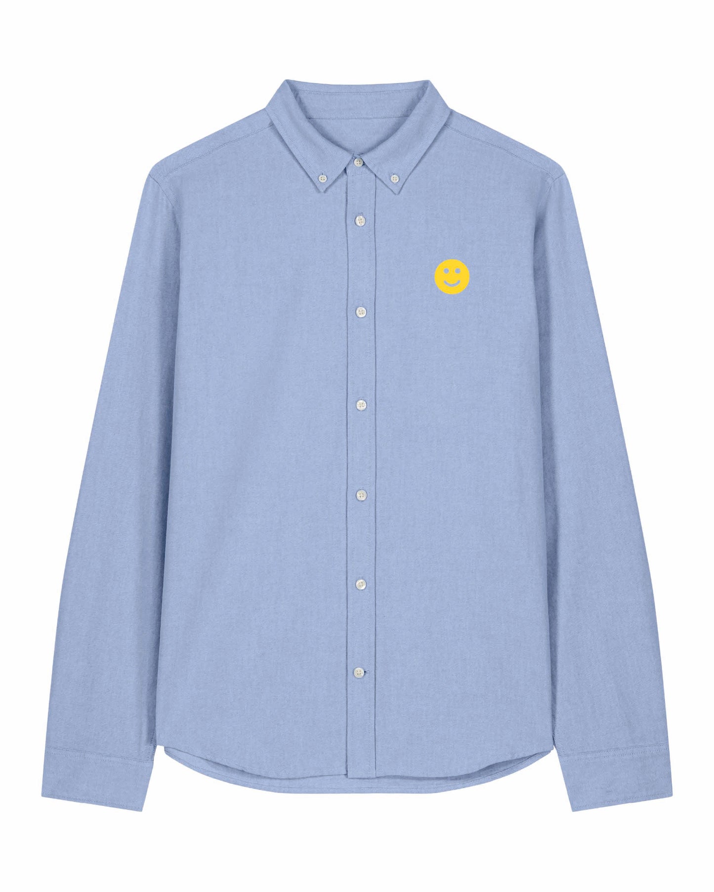 Men Oxford Shirt Smiley