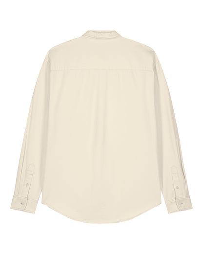 Unisex Worker Shirt Heart Embroidery