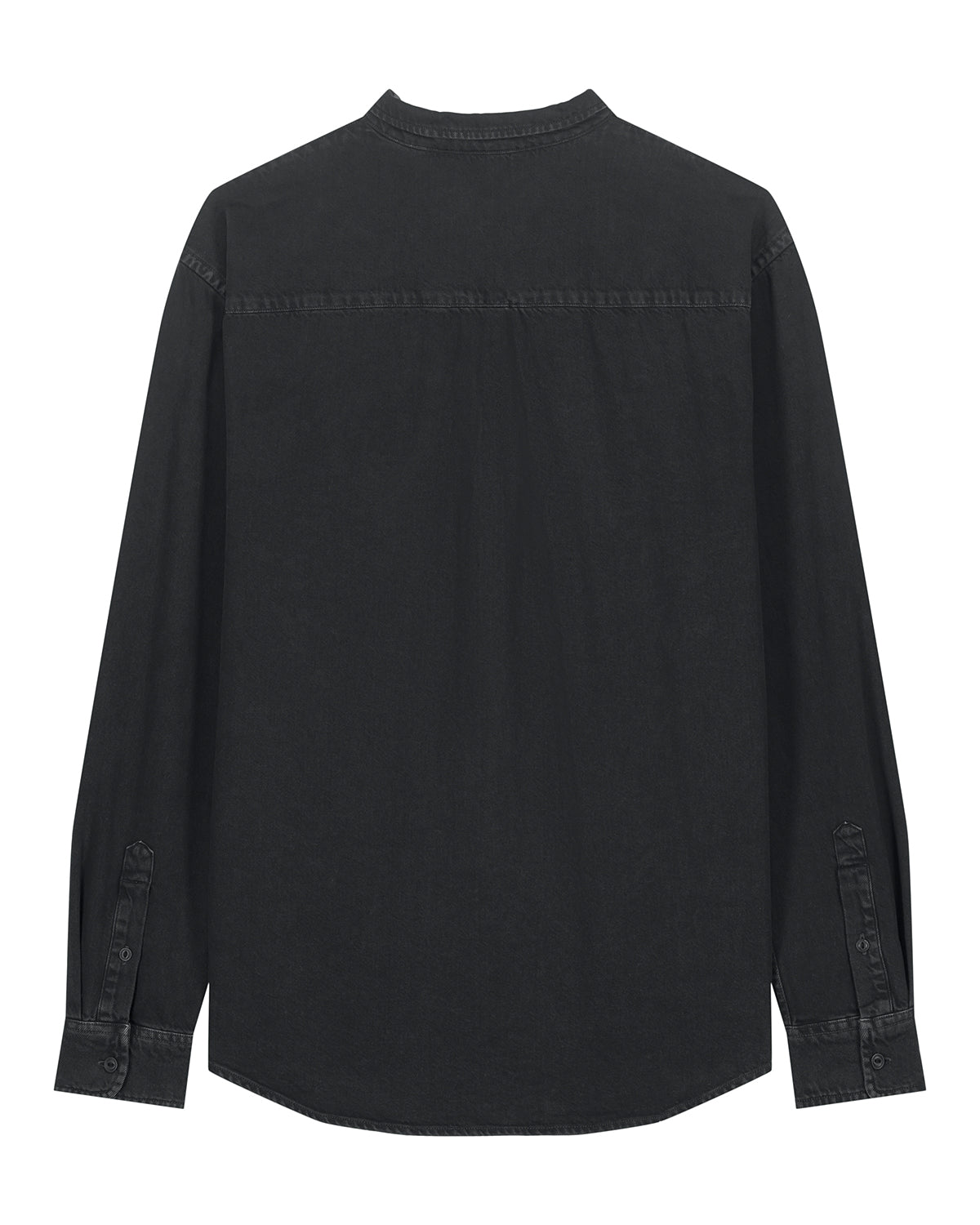 Unisex Worker Shirt Heart Embroidery