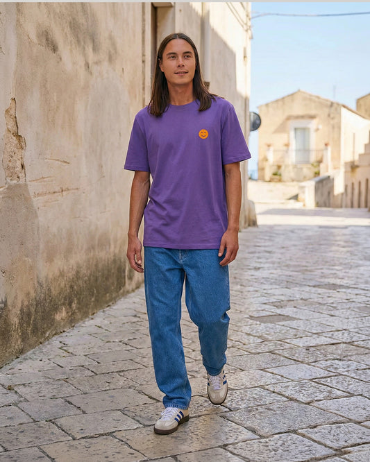 Unisex T-Shirt Smiley Stick