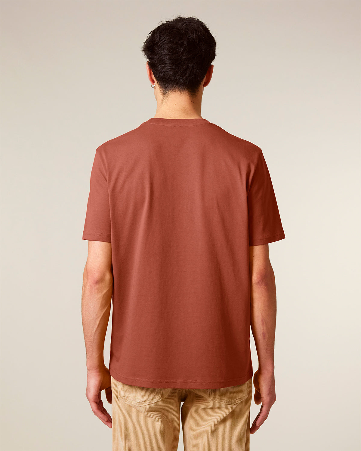 Unisex T-Shirt Smiley Embroidery