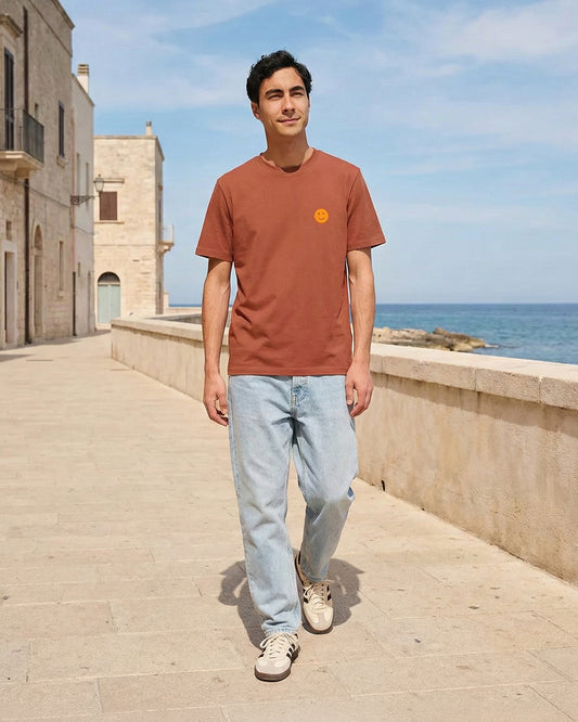 Unisex T-Shirt Smiley Stick