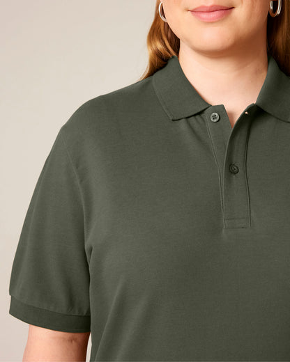 Unisex Shortsleeve Polo Smiley Embroidery