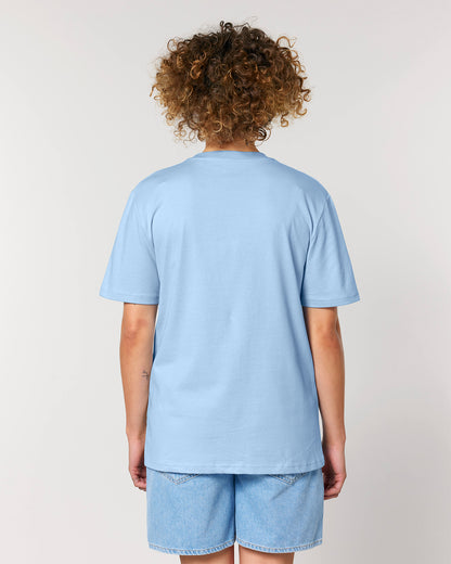 Unisex T-Shirt Green Heart Embroidery