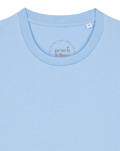 Unisex T-Shirt Green Heart Embroidery