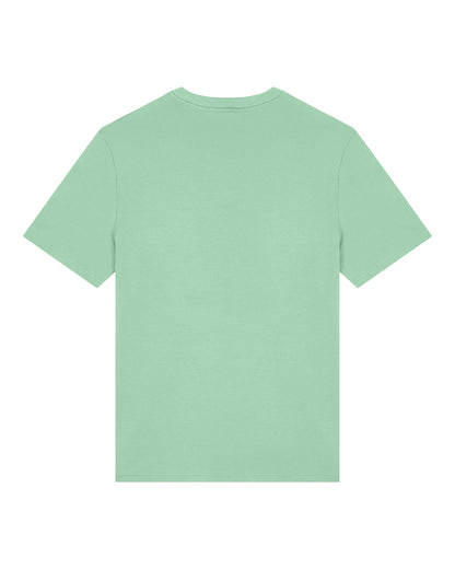 Unisex T-Shirt Green Heart Embroidery