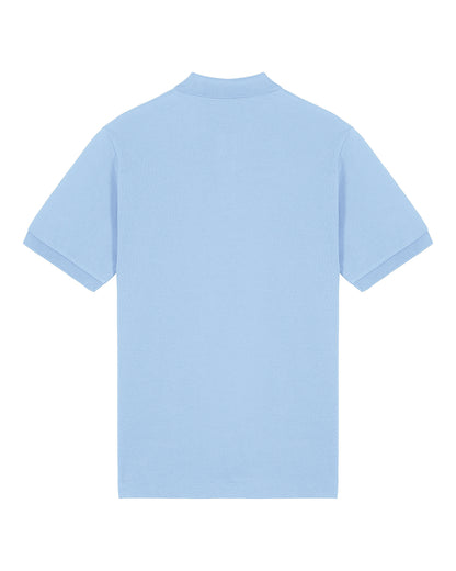 Unisex Shortsleeve Polo Green Heart Embroidery