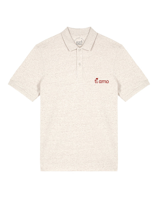 Short-Sleeve Polo Shirt Ti Amo