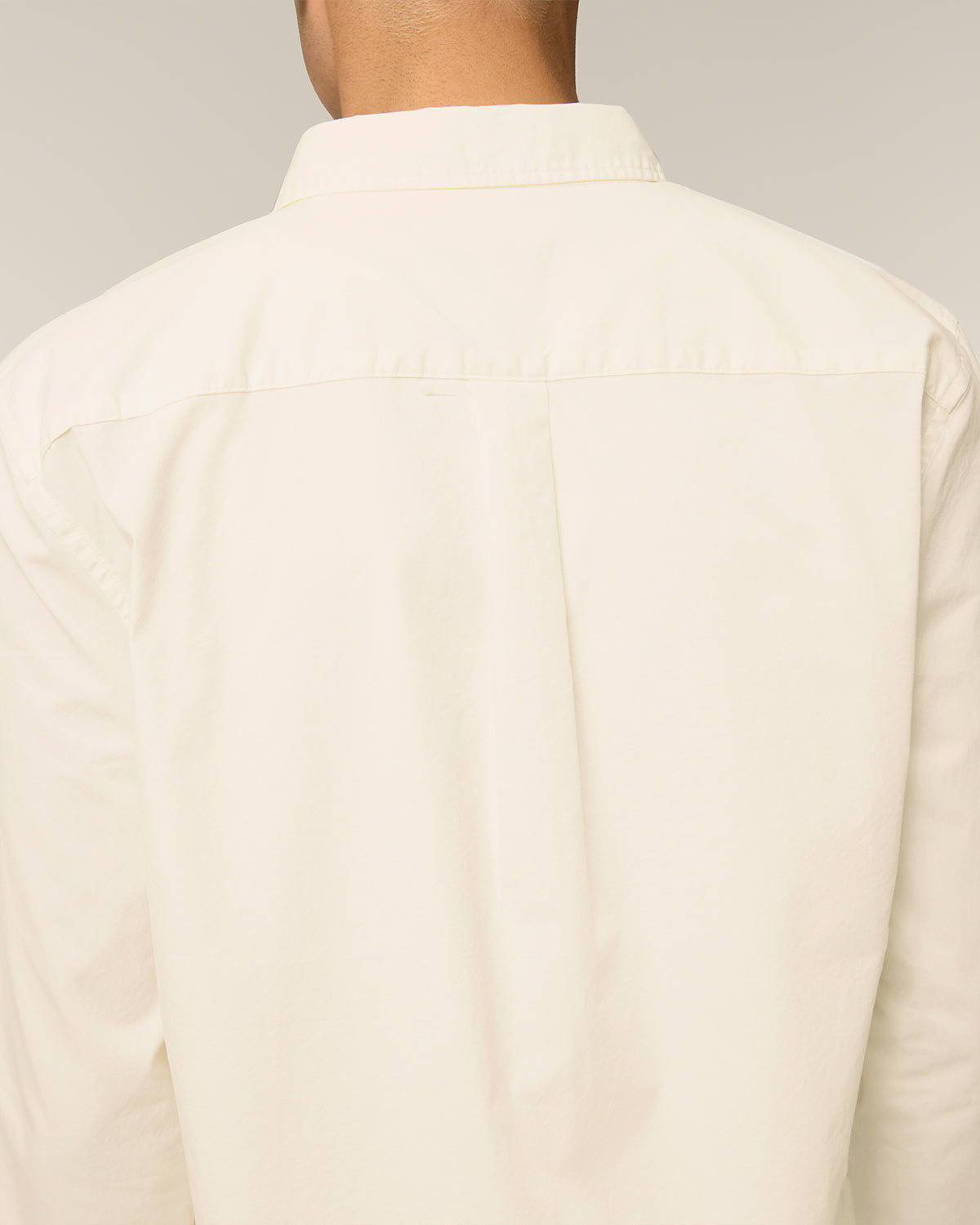 Men Shirt Green Heart Embroidery