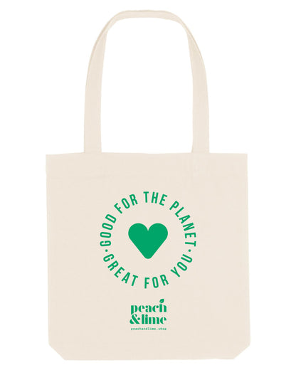 Tote Bag Good for the Planet, Great for You Print