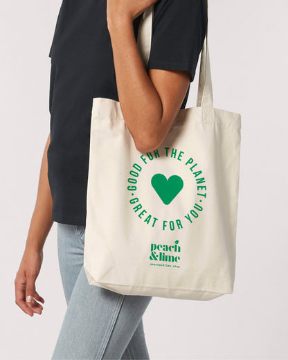 Tote Bag Good for the Planet, Great for You Print