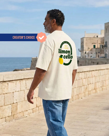 Unisex Oversized T-Shirt Limoncello Rückenprint