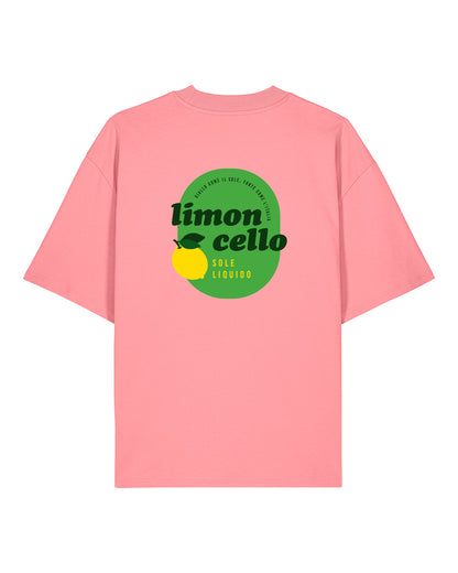 T-Shirt High Neck Backprint Limoncello – Gusto Liquido