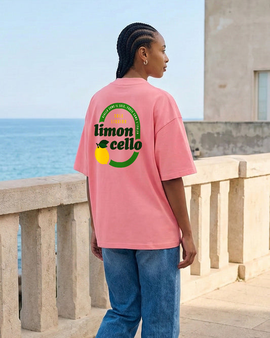 Unisex Oversized T-Shirt Limoncello Rückenprint