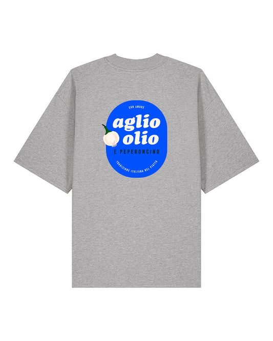 T-Shirt High Neck Backprint Aglio Olio E Peperoncino