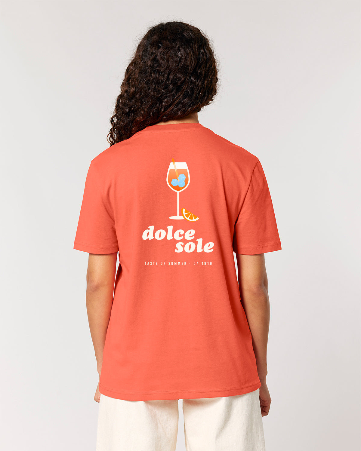 Unisex T-Shirt Dolce Sole Backprint