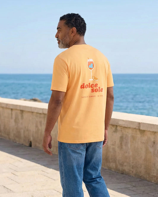 Unisex T-Shirt Dolce Sole Rückenprint