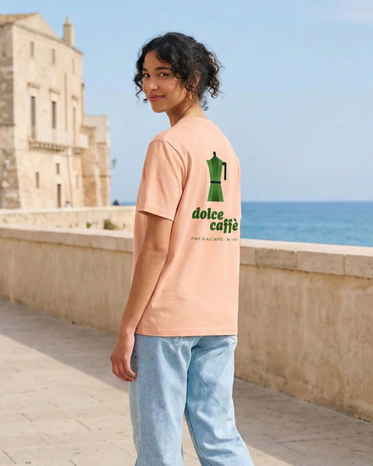 Unisex T-Shirt Dolce Caffè Rückenprint