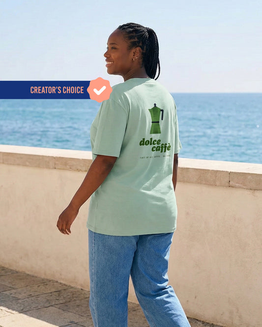 Unisex T-Shirt Dolce Caffè Rückenprint