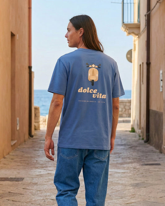 Unisex T-Shirt Dolce Vita Rückenprint