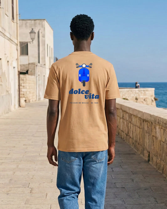Unisex T-Shirt Dolce Vita Rückenprint