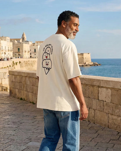 Unisex Oversized T-Shirt Gelaticious Rückenprint