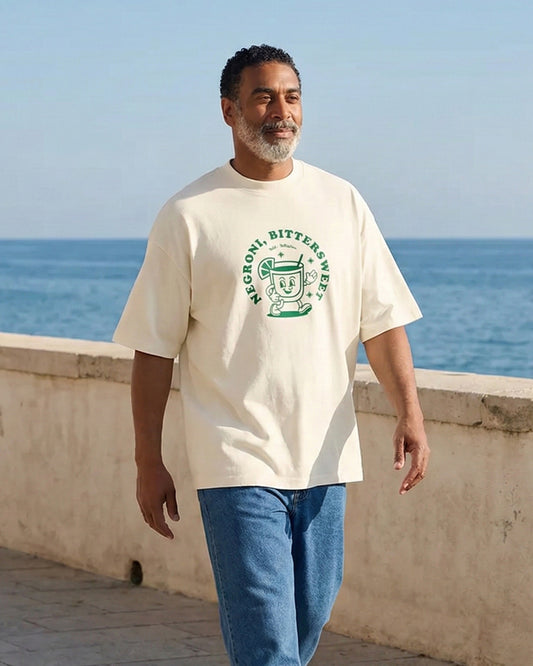 Unisex Oversized T-Shirt Bitter Love Frontprint