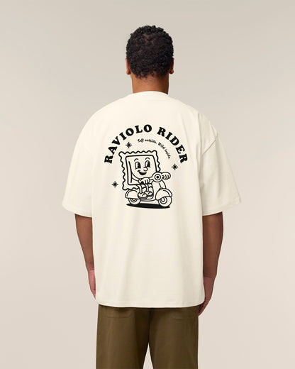 Unisex T-Shirt Raviolo Rider Embroidery & Print