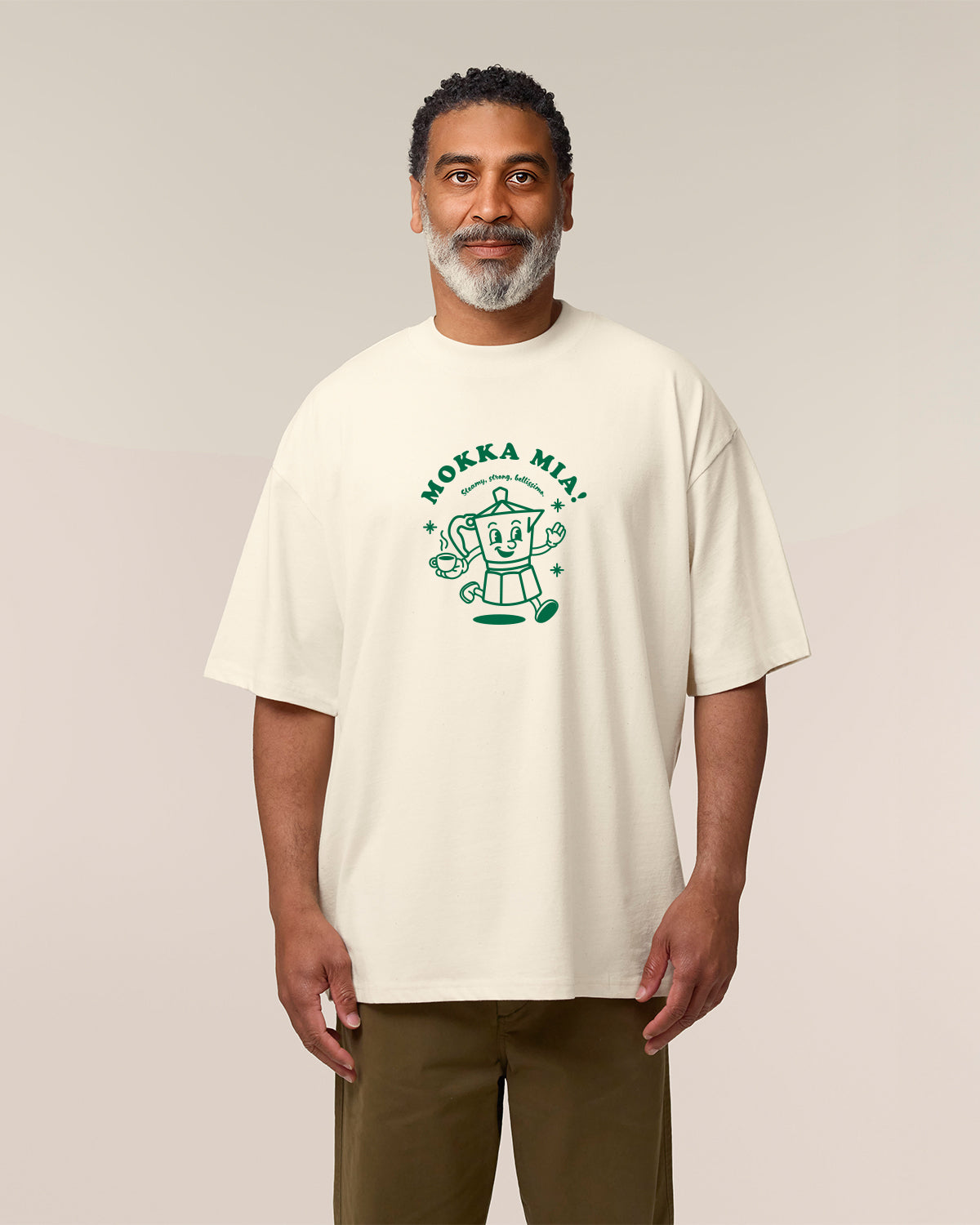 Unisex T-Shirt Mokka Mia Frontprint