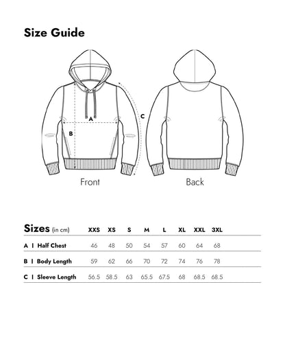 Side Pocket Hoodie  Backprint Holiday Spirit
