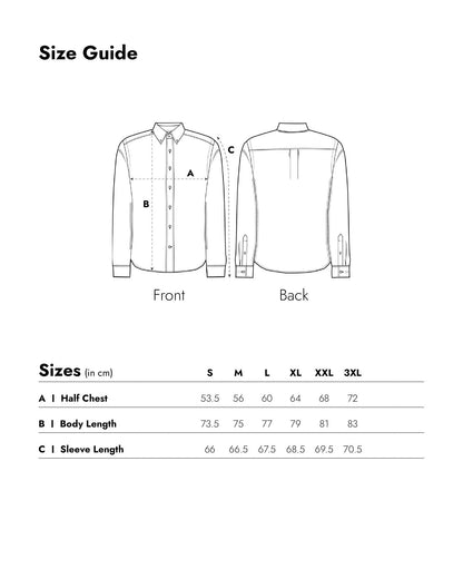 Men Oxford Shirt Smiley