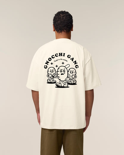 T-Shirt High Neck Backprint Gnocchi Gang