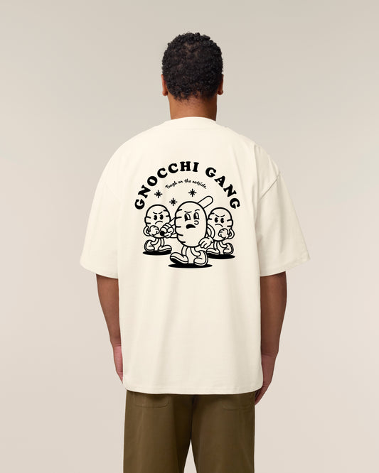 T-Shirt High Neck Backprint Gnocchi Gang
