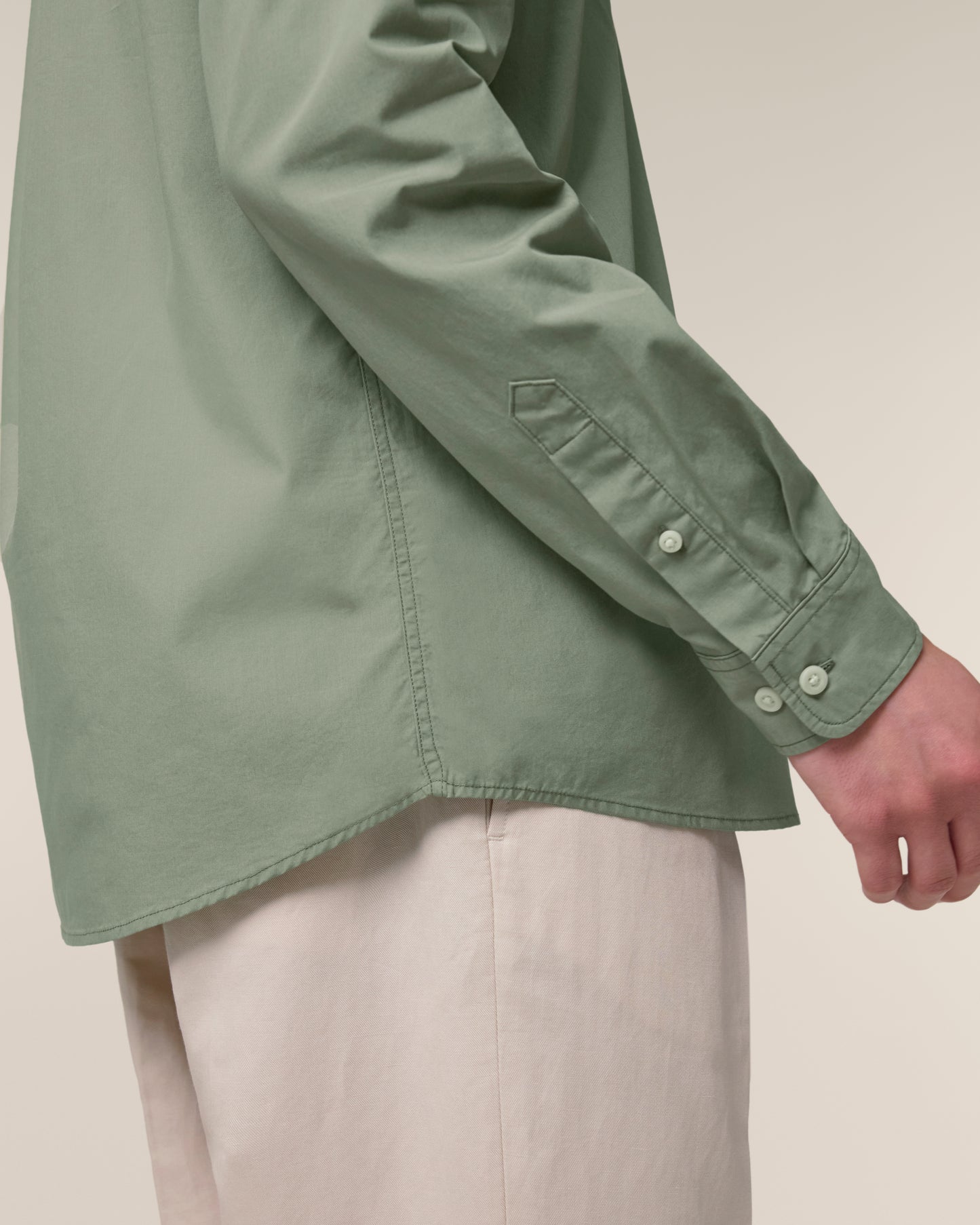 Men Shirt Green Heart