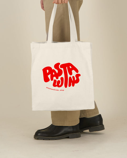 Tote Bag Pasta Wins