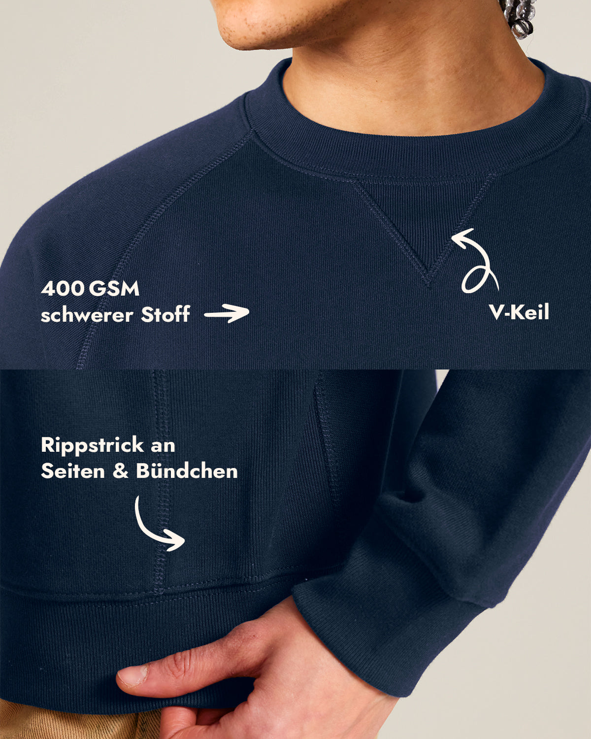 Unisex Sweatshirt Come Va Stick