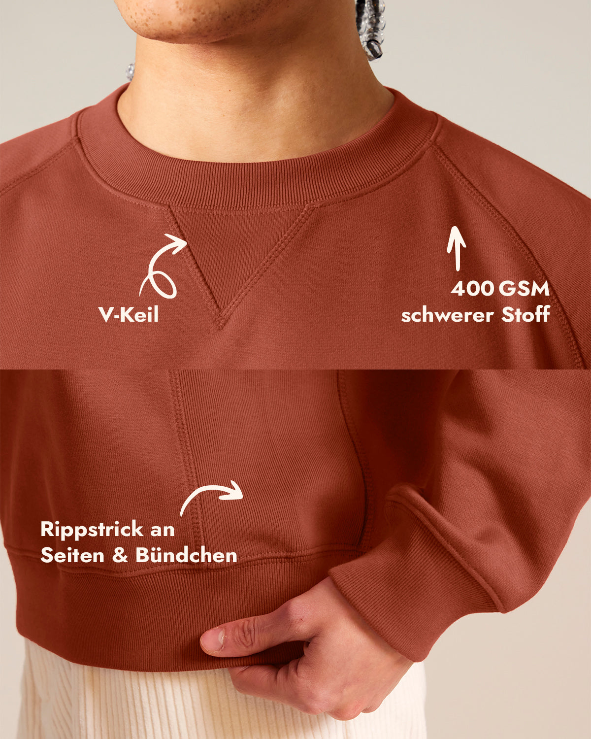 Unisex Sweatshirt Come Va Stick