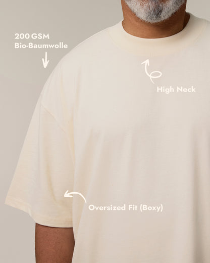 Unisex Oversized T-Shirt More Gelato Rückenprint