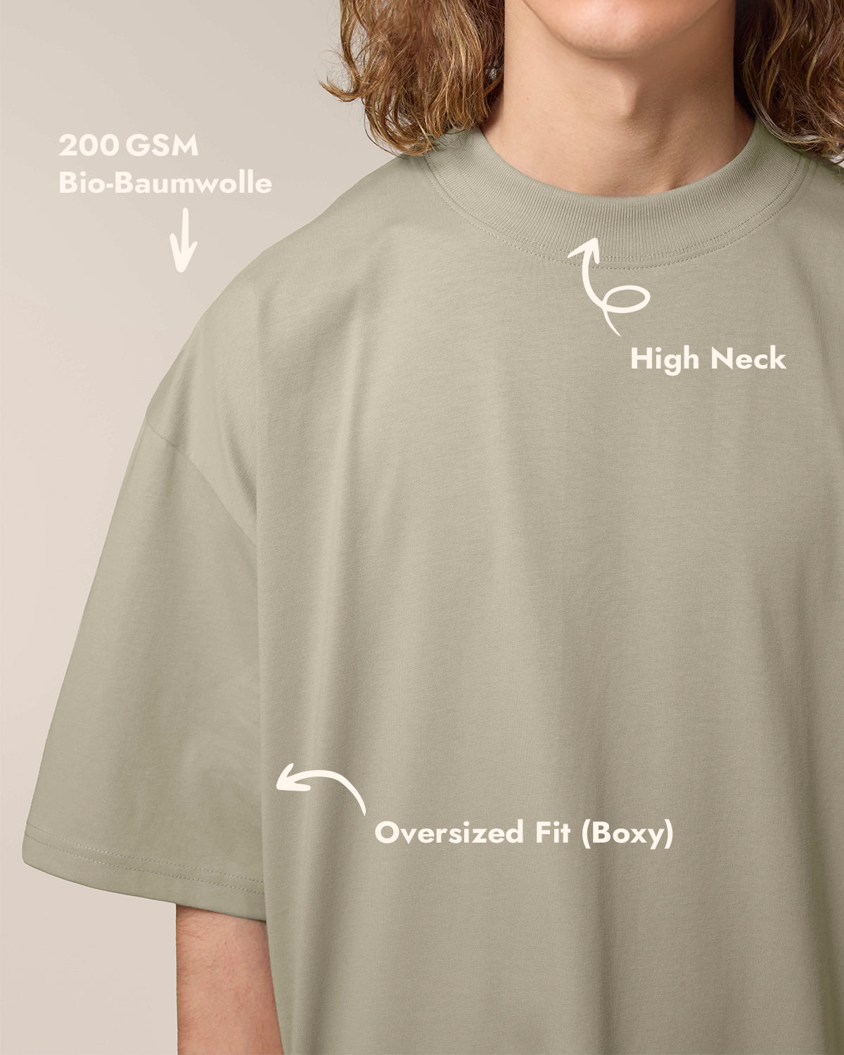 Unisex Oversized T-Shirt Cannolo Criminale Frontprint