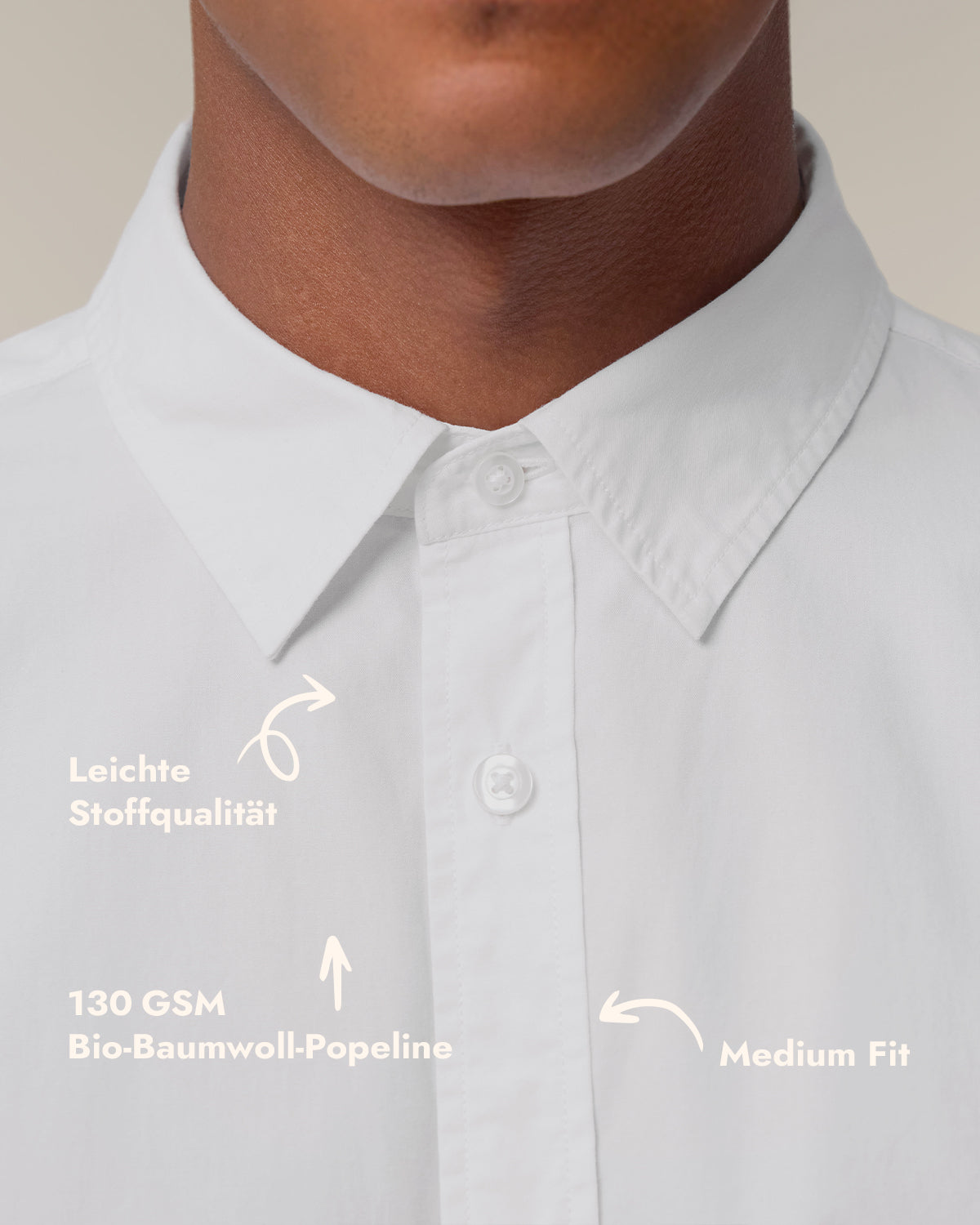 Herren Hemd Green Heart Stick