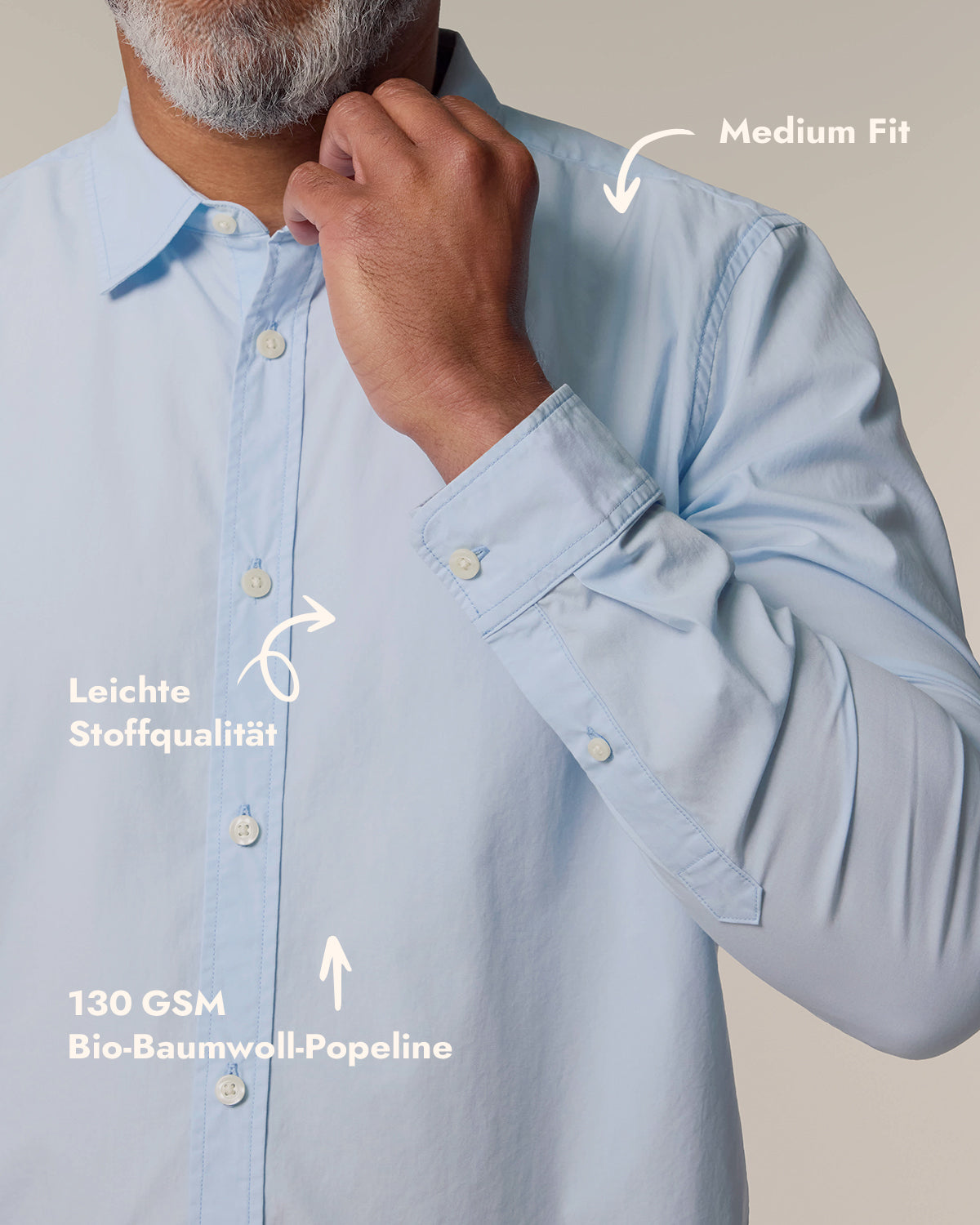 Herren Hemd Green Heart Stick