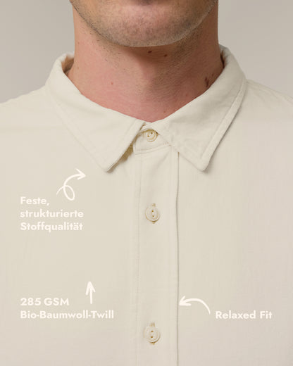 Unisex Worker Hemd Heart Stick