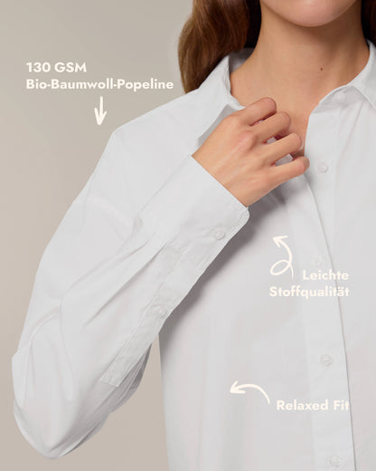 Damen Hemd Green Heart Stick